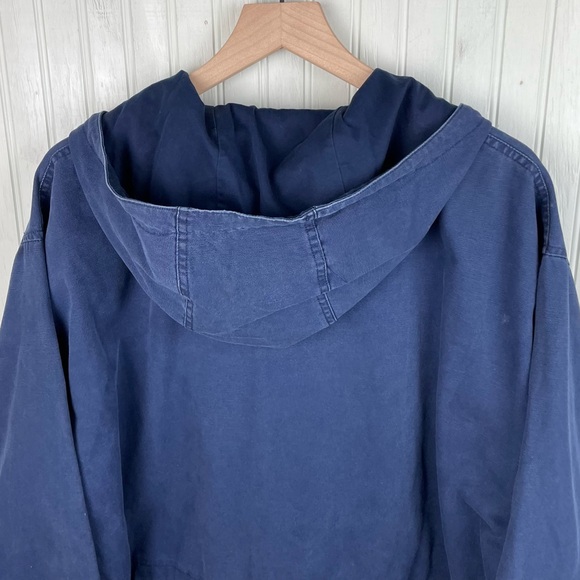 Vintage Polo by Ralph Lauren Polo Sportsman Pullover Anorak Jacket Blue Medium - Picture 11 of 11